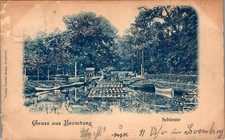 AK GRUSS AUS POSEN BROMBERG SCHLEUSE 1899