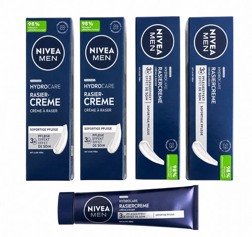 100ml nivea men hydrocare - 4x,
