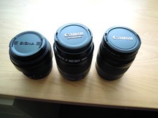 Canon EF Objektive  3 Stck