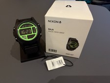 Nixon THE Baja, Black/Neon