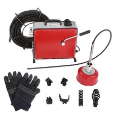 Elektrische Rohrreinigungsmaschine 500W Abflussreiniger Spirale Rohrreiniger