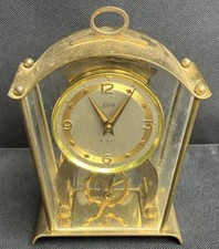 Alte Schatz 8 Day Clock Bell Tischuhr Kaminuhr Wanduhr Reiseuhr Messing Uhr