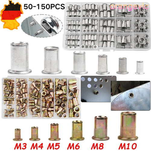 150tlg blindnietmuttern - 50-150tlg,