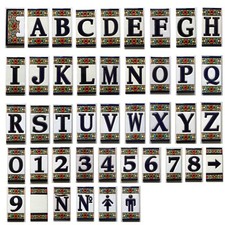 Hausnummer Fliese im Blumenmuster Nummer Keramik Fliesen 3,7 x 7,4 cm Andalusien