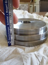 Ronden Beschwerscheiben Stahl 16,15, 14cmØ / je 1,5 Dicke / Gewicht 1,5 - 2,1 kg