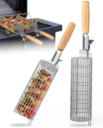 Rollendes grillkorb set grill - grillkorb,