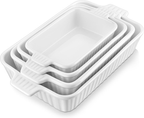 Auflaufform set teilig - set, 4-teilig