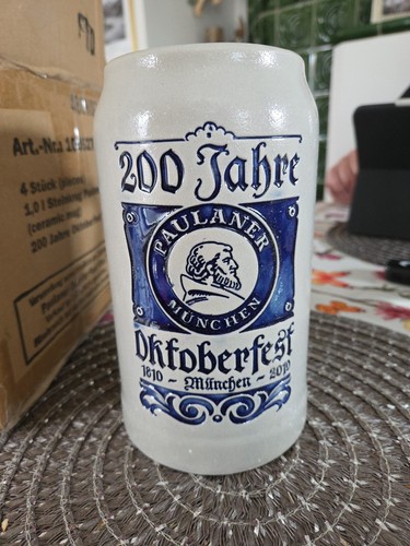 Paulaner steinkrug bierkrug - paulaner,