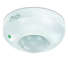 Bewegungsmelder Infrarot Deckenmontage innen Aufputz LED IP20 360° 6m weiß