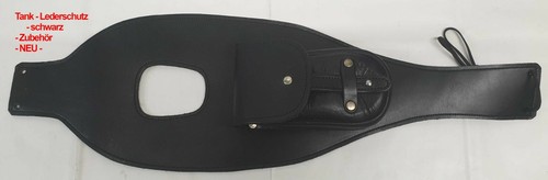 Tank lederschutz schwarz - lederschutz,
