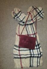 Bruno Magli, cleane, hochwertige Schulter / Hand - Tasche, wein - rot, Wildleder