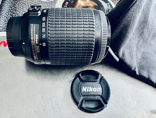 Nikon nikkor 55 200mm - nikon,