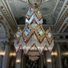 Murano Jugendstil Kronleuchter