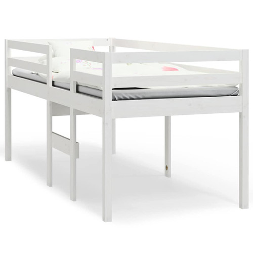 Hochbett weiß 90x200 - hochbett,