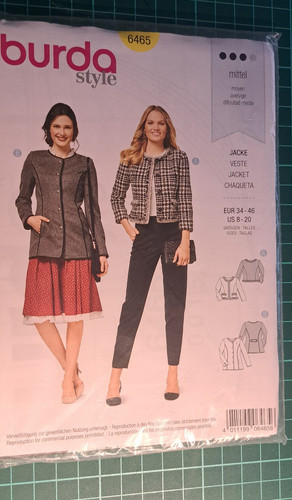 Burda schnittmuster 6465 - burda,