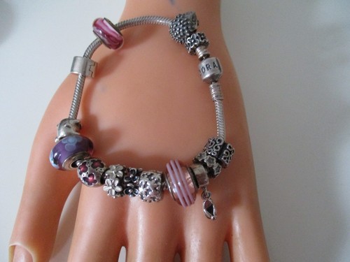 Pandora armband charms - armband, 14