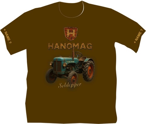 Traktoren shirt hanomag - traktoren, t-shirt