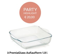 Tupperware PremiaGlass