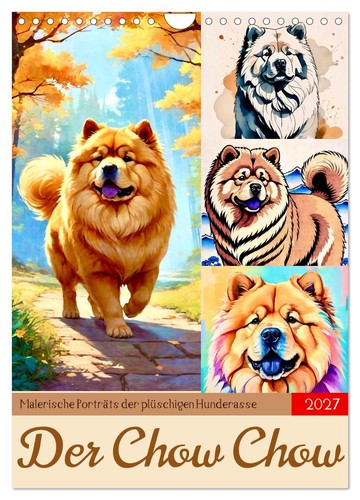 Der chow wandkalender - chow, (wandkalender