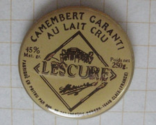 LESCURE CAMEMBERT GARANTI AU LAIT CRU ....................... Käse  - Pin (259k)