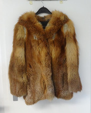 Schöne alte Echt Pelz Jacke  - müsste Fuchs sein - Maße beachten - Renner Pelz