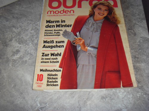 Burda zeitung von oktober 1980 - burda,