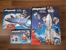 Großes Playmobil-Set Weltraum (Rakete, Space Shuttle und Meterioden-Zerstörer)