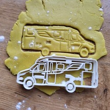 NEU Ähnlich Hymer  Ausstecher Cutter Form Wohnwagen Wohnmobi Car Salzteig Knete