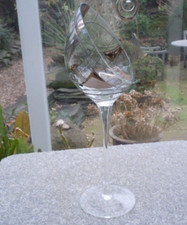 Milano Mosaik Kelch Stiel Teelicht Kerzenhalter 29 cm hoch Buntglas