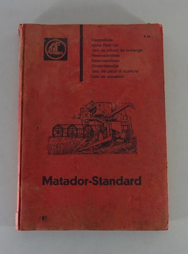 Teilekatalog claas matador - teilekatalog,