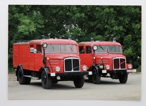 Postkarte feuerwehr tlf - postkarte,