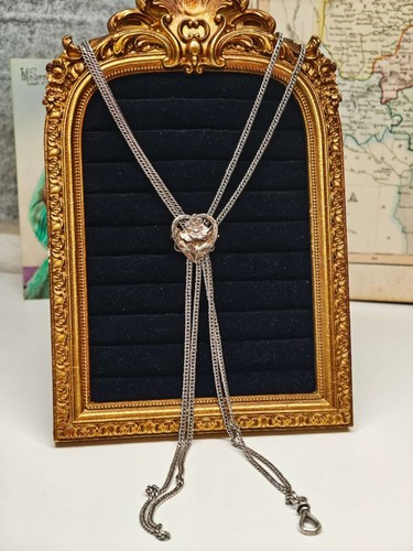 Antike lange taschenuhrkette - antike,