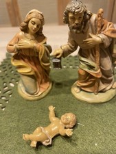 Krippenfiguren Maria Josef Jesuskind