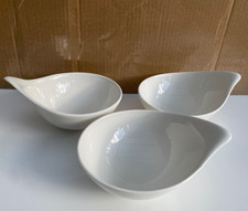 V&B FLOW  3 STK  Dessertschale   ca. 0,3 ltr.   wie neu   VILLEROY&BOCH