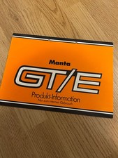 Prospekt Opel Manta A GT/E 1974 mega R A R