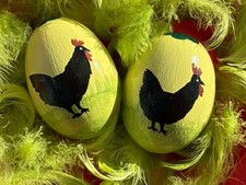 Eier hahn henne ostern - eier,