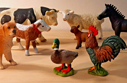 Schleich bullyland bauernhof - schleich/bullyland,,