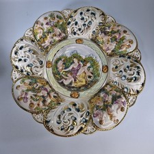 Große  Teller CAPODIMONTE