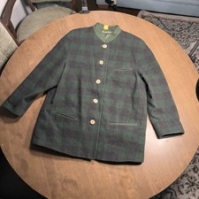 Lodenfrey Trachten Plaid Green