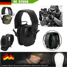 Elektronischer Gehörschutz Howard Leight Impact Sport Schießen Ohrenschützer DE&