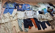 Kleiderpaket Bekleidung Micky Maus Junge Pullover C&A 74-80 35Stk Disney 