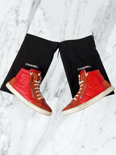 Chanel zip high top - , zip-up