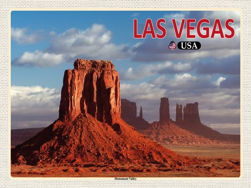 Holzschild 30x40 las vegas usa - 30x40,