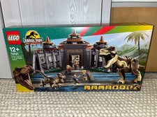 LEGO Jurassic World: Visitor Centre: T. rex & Raptor Attack 76961 Neu & OVP