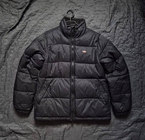 Dickies puffer jacke schwarz - dickies,
