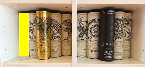 Game thrones whisky set 9 - whisky,