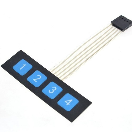 Membran folientastatur 1x4 - membran,