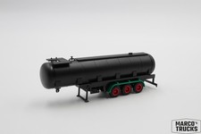 Herpa Bitumentankanhänger schwarz/rot/grün "B" 1:87 /H25347