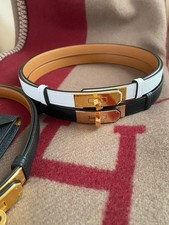 Hermès Kelly Gürtel Black