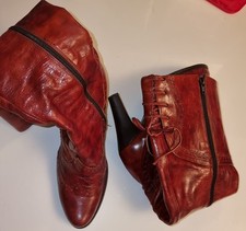 Leder Stiefel. Gr.39